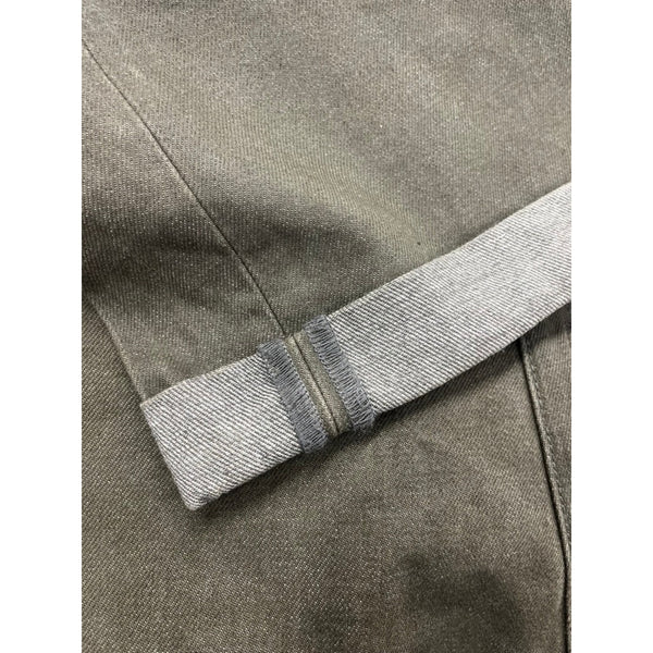 Levi’s 501 Jeans 42x30 Men White Oak Cone Denim Selvedge Olive Green Rare