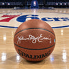 Julius Dr. J Erving Signed Spalding NBA Basketball Auto COA HOF 76ers Sixers