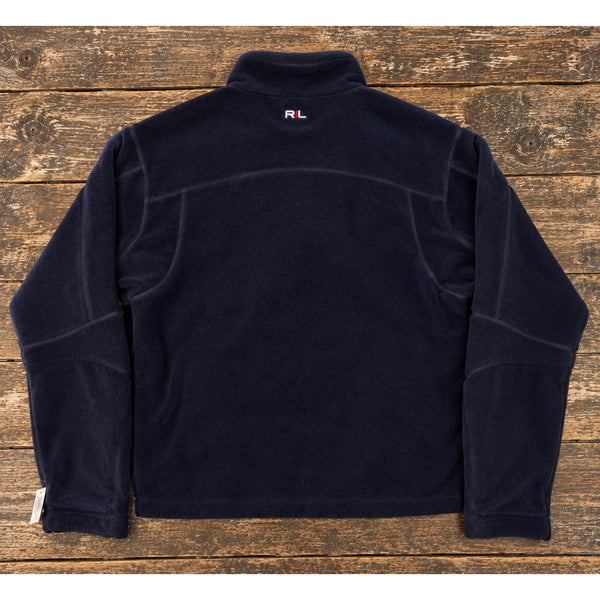 Polo Ralph Lauren Polartec Thermal Pro Fleece Jacket M Navy 90s NWT USA Fabric