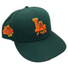 Los Angeles Dodgers New Era Leafy 1988 World Series 59FIFTY Fitted Hat Sz. 7 3/4