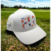 Floridian National Golf Club G/Fore FLO Snapback Hat White Camo Adjustable