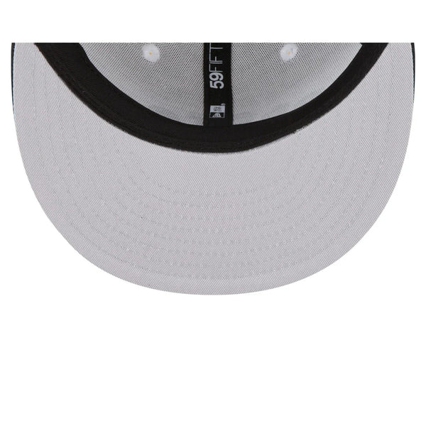 Los Angeles Dodgers New Era Just Caps Optic White 59FIFTY Fitted Hat Sz. 8