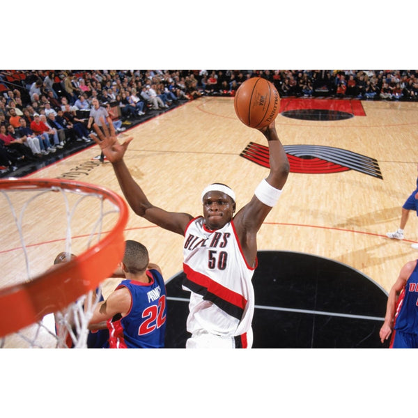 Portland Trail Blazers Zach Randolph NBA Game Used Jersey '06-07 Adidas Sz 48 +4