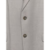 Jos A Bank 48R Beige Linen Wool Sport Coat Blazer Jacket Men's 2 Button