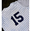New York Yankees Thurman Munson Majestic Pinstripe Jersey 2XL Vintage MLB