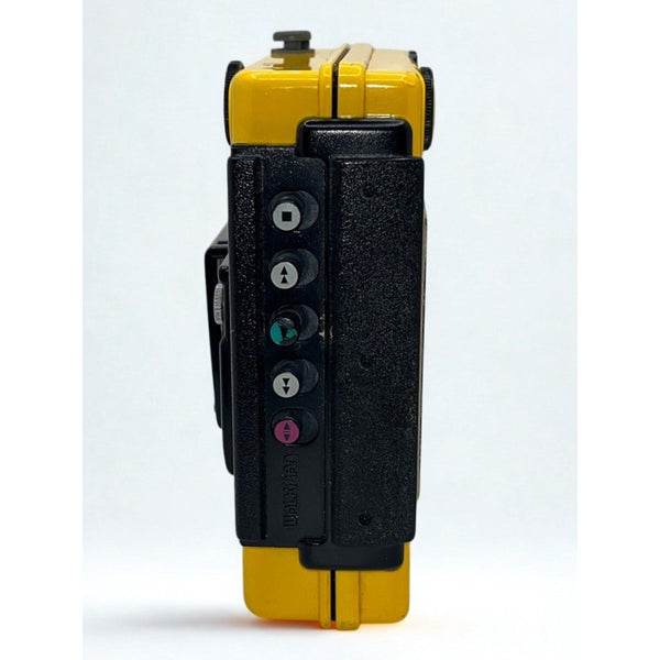 Sony WM-F73 1986 Sports Walkman Yellow Cassette Player FM/AM Tested