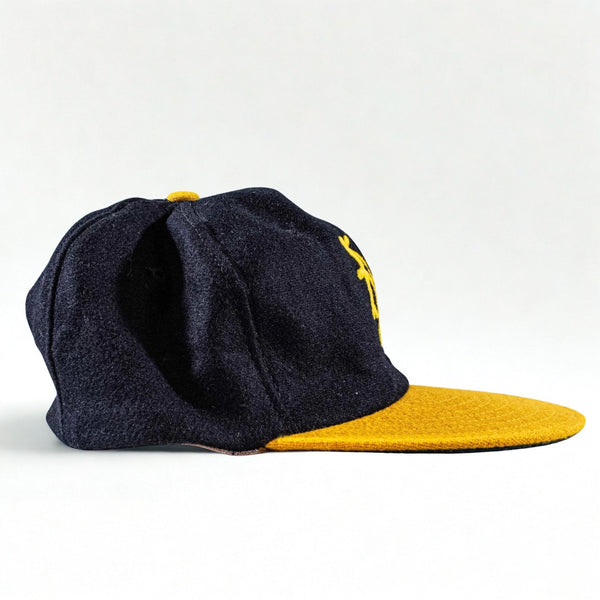New York Cubans Negro League Baseball Hat Cap 7 3/8 Vintage USA Rare Wool