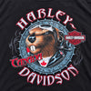Harley Davidson Canada Beaver T Shirt 4XL Saint John NB Double Sided Biker
