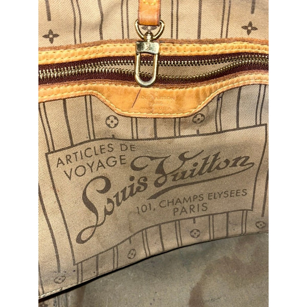 Louis Vuitton Neverfull MM Monogram Tote Authentic Vintage AS-IS
