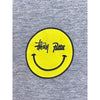 Stussy x Patta Smiley Tee Gray Yellow Logo Collab Graphic T-Shirt Men’s M Rare