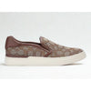 Coach Wells Slip On Sneakers C4393 Sig PVC Khaki Saddle Women’s 9B NIB