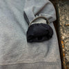 L.L.Bean Katahdin Iron Works Sherpa Lined Full Zip Hoodie Heather Grey Sz. Large