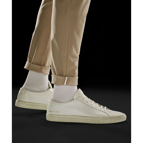 Lululemon Commission Pant Warpstreme Khaki Slim Trousers Men's 33x26 NWOT