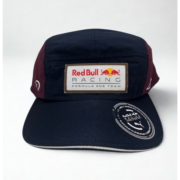 Red Bull Racing Formula One Puma 5 Panel Hat Cap Buckle Adjustable Rare F1