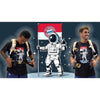 FC Bayern Astronaut Moon Landing Blue 84 T-Shirt Men's XL Limited Edition NWOT
