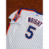 New York Mets David Wright 1986 Turn Back The Clock Pro Cut Majestic Jersey 52