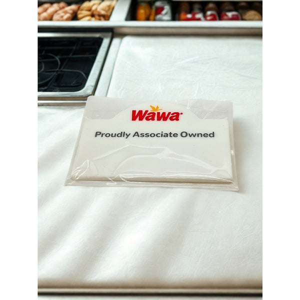 WAWA Convenience Store Employee Name Tag Customer Service Associate Sealed