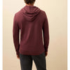 Faherty Sunwashed Organic Cotton Hoodie Men's Small Mahogany Pullover NWOT