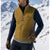 State of Elevenate Fusion Stretch Insulated Vest Men's XL Mustard Brown NWOT
