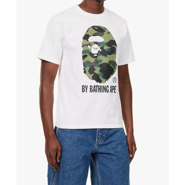 A Bathing Ape BAPE 1st Camo Ape Head T Shirt White Sz M Streetwear Japan