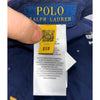 Polo Ralph Lauren P-Wing Foot Navy Adjustable Hat Leather Strap EUC Rare