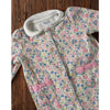 Ralph Lauren Baby Floral One Piece Romper Long Sleeve Pink Blue 3M Infant