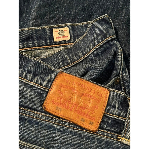 Levi’s 511 Jeans 36x32 (36x31) Men White Oak Cone Denim Selvedge Rare