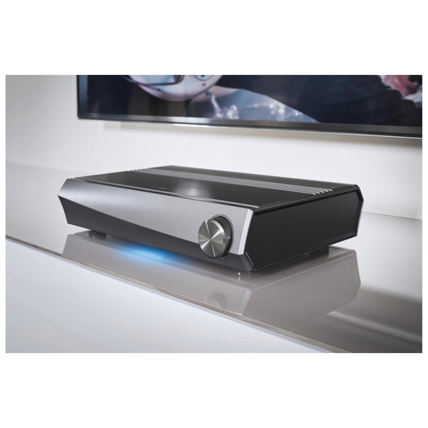 Denon HEOS AVR 5.1 Channel Home Theater Receiver Wireless HiFi Silver Open Box