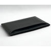 Prada Milano Vintage Black Leather Card Holder Wallet Italy Unisex 3.75" EUC