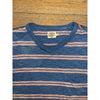 Faherty Brand Surfrider Stripe Tee Men’s Large Blue Pink Striped Pocket NWOT