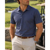 Charles Tyrwhitt Smart Cotton Polo Shirt Men's M Blue Jersey Short Sleeve NWOT