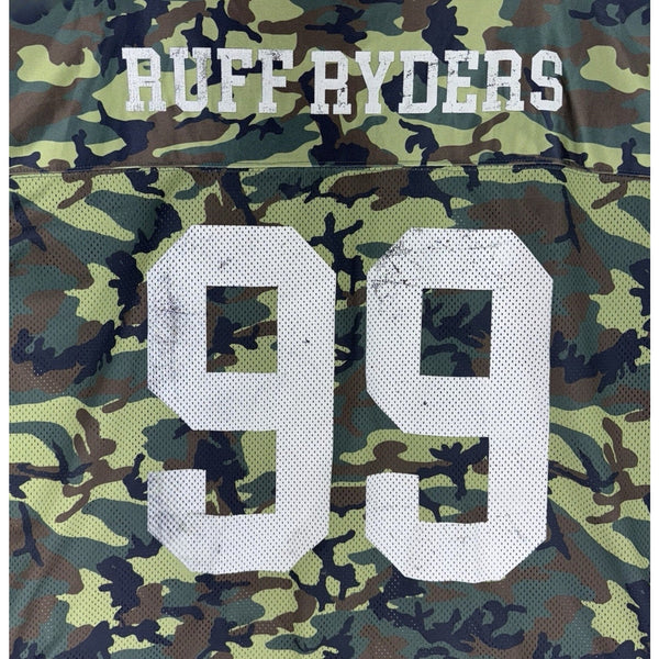 Ruff Ryders Football Jersey Men’s Mesh Camouflage #99 DMX Size XL
