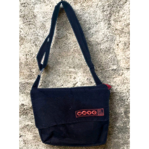 Manhattan Portage WNYC DJ Messenger Bag New York Public Radio Laptop Shoulder