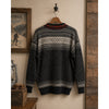 Dale of Norway Setesdal Lusekofte Pullover Sweater Sz. M Black White 100% Wool