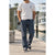 Roark Layover Utility Pants 36x32 Deep Navy Straight Fit Dura Stretch NWT $115