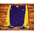 Los Angeles Lakers NBA Player Issued Nike Swingman Shorts Icon Edition 2XL +2 46