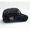 Titleist Wake Forest Hat Black Gold Adjustable Strapback Cap Sunfaded Golf