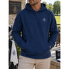 Turtleson Bellfield Hoodie Rockaway River Country Club Men's M Blue Golf NWOT