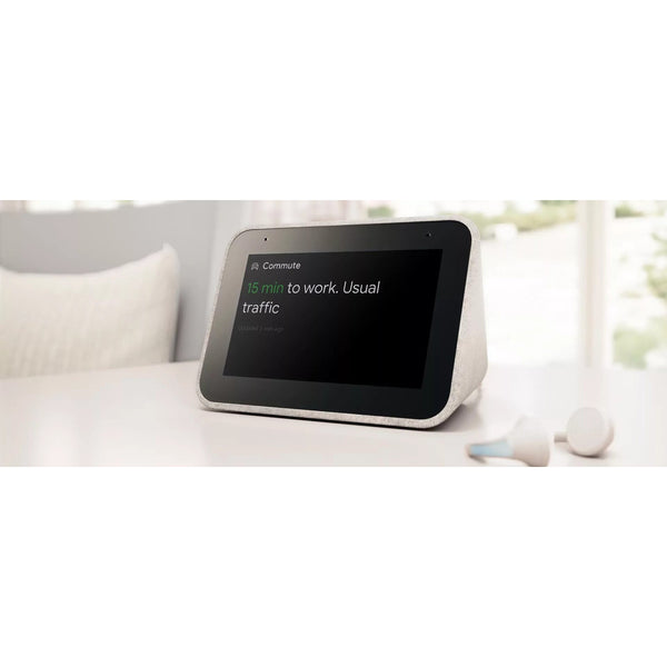 Lenovo Smart Clock CD-24501F Hemp Grey Google Assistant WiFi Sealed New