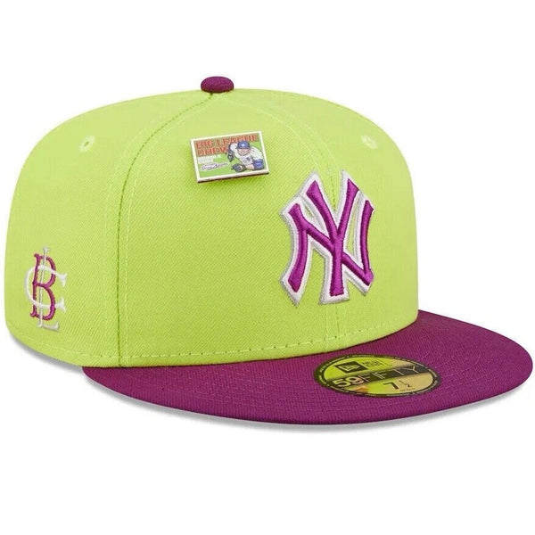 New York Yankees Big League Chew Sour Apple 59FIFTY 7 3/8 No Pin Included NWT
