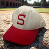 Stanford University New Era Hat 7 5/8 USA Fitted Block S Cardinal Cap Vintage