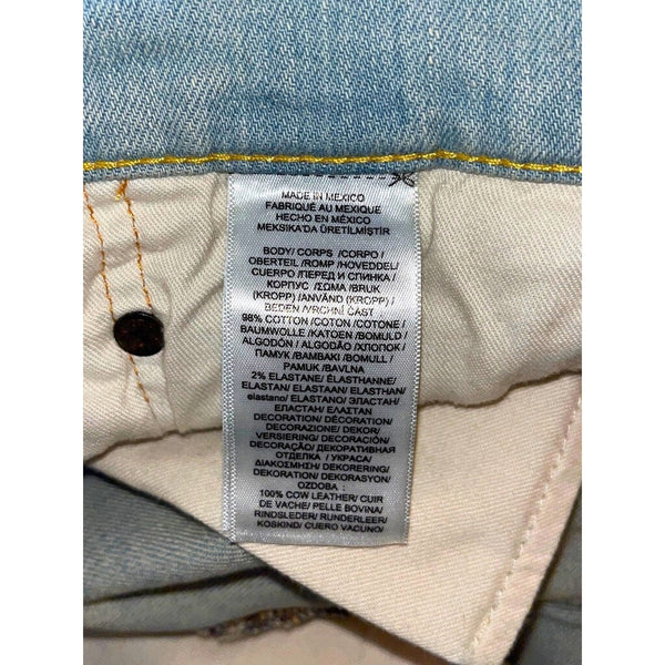 Polo Ralph Lauren Varick Slim Straight Jeans 46B X 32 NWT Light Blue Stretch