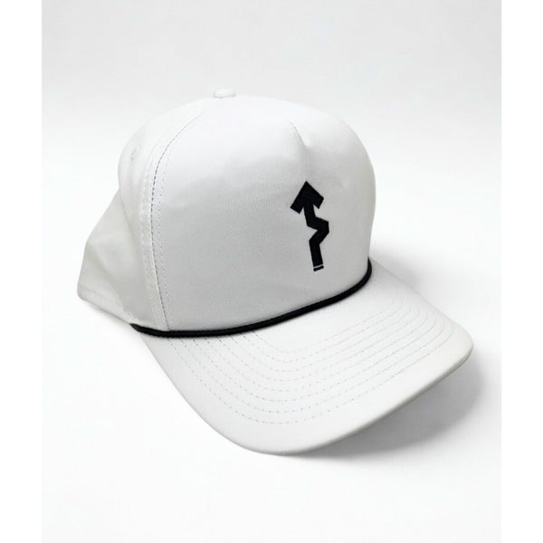 Lance Armstrong Signed WEDU White FNS Rope Cap Founder & Bicycle Legend RARE