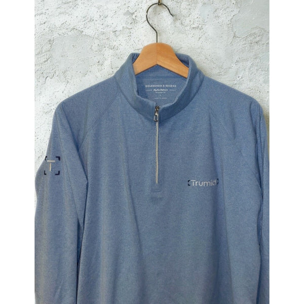 Holderness & Bourne Westland Quarter Zip Pullover Trumid Trading Mens L Golf