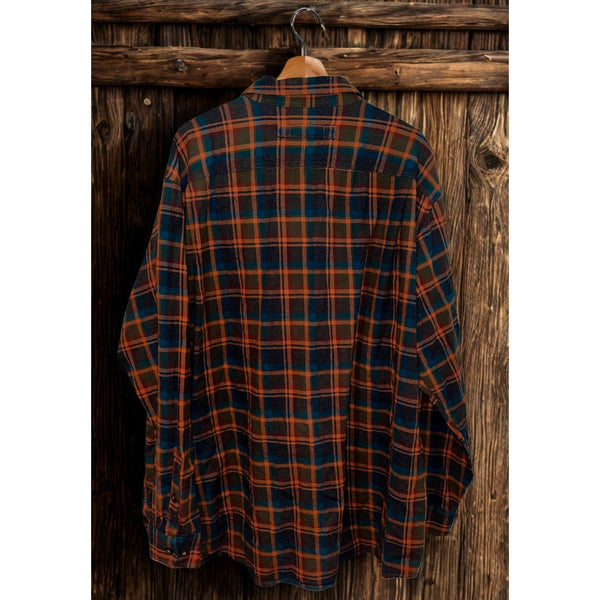 Duluth Trading Free Swingin Flannel Shirt Men’s 2XLT Relaxed Fit Plaid
