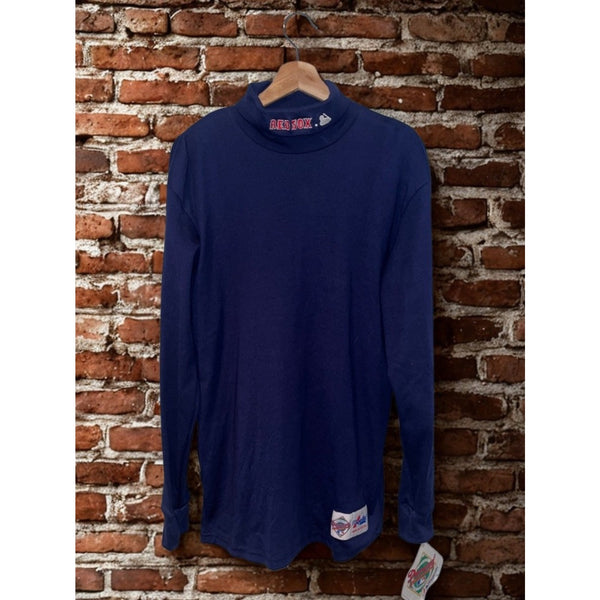 Boston Red Sox MLB Majestic Diamond Collection Mock Neck Turtleneck XL Deadstock