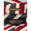 Donald J. Trump Signature Silk Striped Crest Tie Handmade