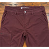 Vuori Everything Chino Pants Men's 33x26 Burgundy Stretch Slim Straight Leg