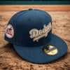 Los Angeles Dodgers Denim 1980 All Star New Era 59FIFTY Hat 7 1/2 MLB Fitted NWT