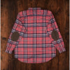 Polo Ralph Lauren Performance Plaid Flannel Shirt 4XLT Big & Tall Suede Elbow